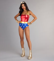 Lady Justice Halter Bodysuit