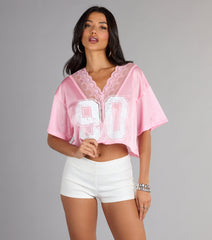 Level Up Faux Leather Hot Shorts