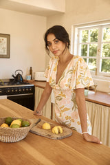 Lights On Midi Dress Multi