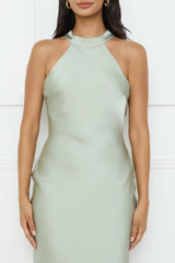 Icon Status Satin Maxi Dress