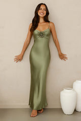 Ultimate Style Satin Maxi Dress