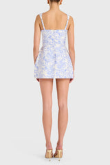 Sunset Oasis Mini Dress Blue