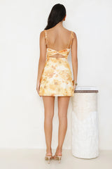 Cali Sunshine Mesh Mini Dress