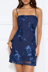 Songs Written Mesh Mini Dress