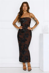 Estelle Mesh Maxi Dress