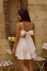 Dearest Friend Mini Dress White