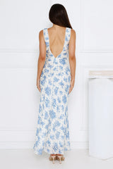 Soft Florals Maxi Dress