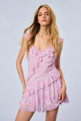 Serima Heirloom Print Mini Dress