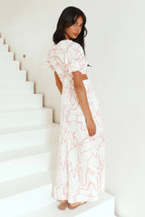 On The Move Maxi Dress Pink