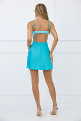 Soft Dream Satin Mini Dress