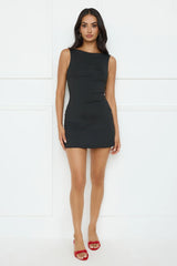 Signature Girl Mini Dress Black