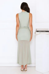 Dazzle Me Darling Mesh Maxi Dress