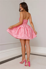 Silhouette Of Dreams Strapless Mini Dress