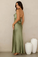 Ultimate Style Satin Maxi Dress