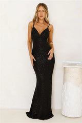 Shimmering Elegance Maxi Dress