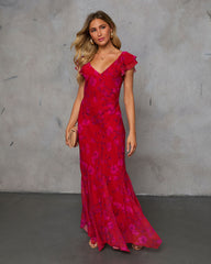 One And Only Floral Maxi Dress