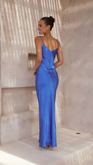 Gisella Maxi Dress - Cobalt Blue