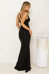 Shimmering Elegance Maxi Dress