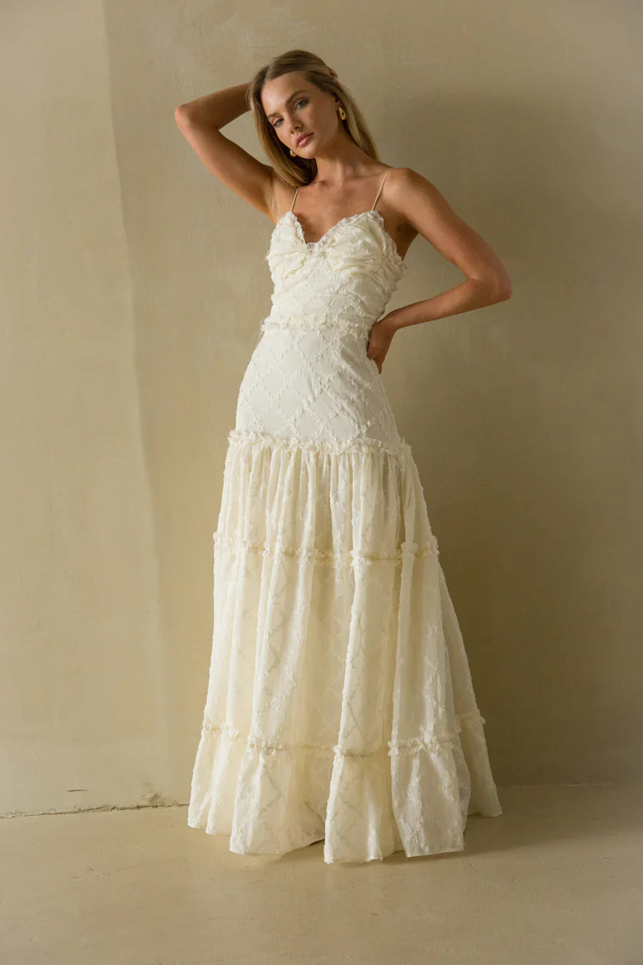 Percy Lace Maxi Dress