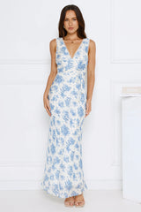 Soft Florals Maxi Dress