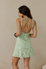 Summer Secrets Mini Dress Green