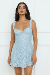 Refreshing Soul Lace Mini Dress