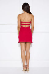 Make It Work Strapless Mini Dress