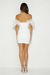 Dream Walker Mini Dress White