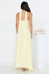 Sunset Reverie Strapless Maxi Dress