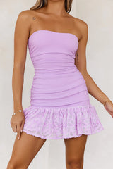 Piccadilly Party Strapless Mini Dress