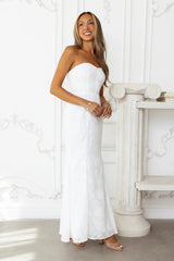 Sea Kissed Strapless Maxi Dress