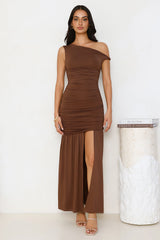 Forever Style Off Shoulder Maxi Dress