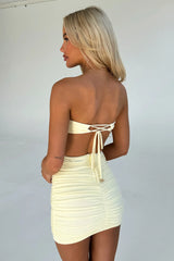 Pheobe Dress - Yellow