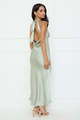 Icon Status Satin Maxi Dress