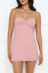 Make It Work Strapless Mini Dress