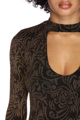 Extravagant Glitter Mini Dress