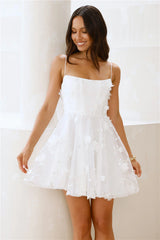 Ethereal Blossom Mini Dress