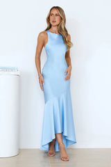 Bespoke Beauty Satin Maxi Dress