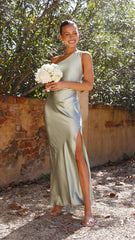 Victoria Maxi Dress - Sage