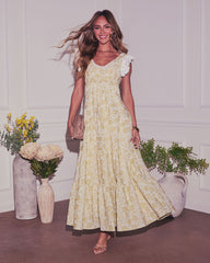 Blooming Bliss Tiered Maxi Dress